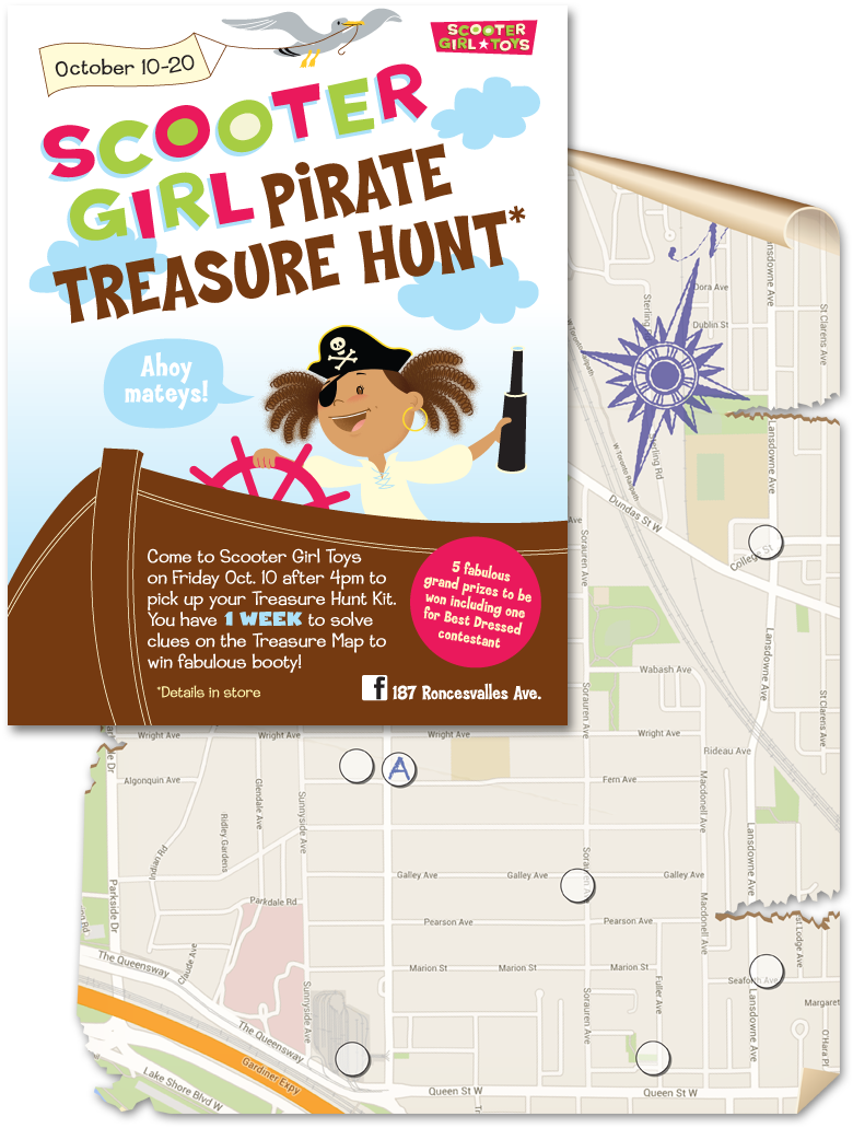 Treasure Map By Thbthttt - Thbthttt! (780x1031), Png Download