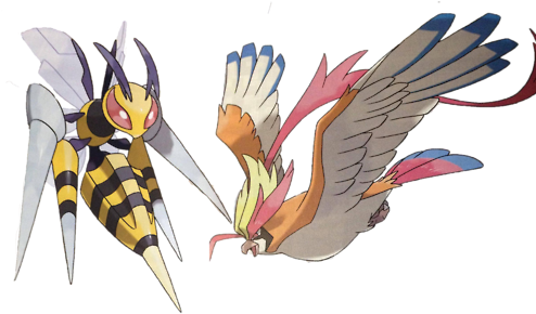 Beedrill Was Always That Cool Pokemon That - Pidgey Last Evolution (500x354), Png Download
