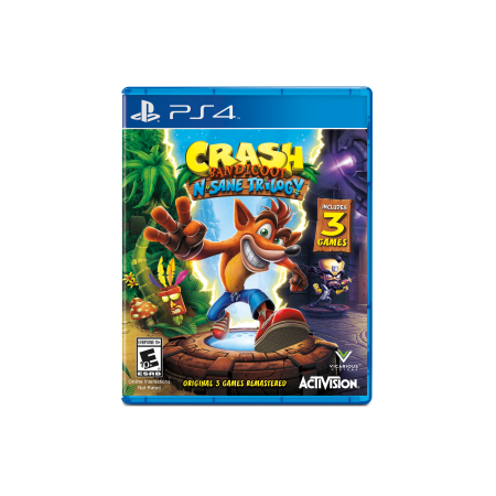 Sane Trilogy Playstation - Crash Bandicoot N. Sane Trilogy (450x450), Png Download