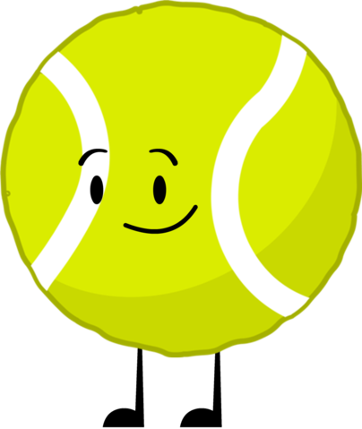 Tennis Ball - Clip Art Tennis Balls (404x479), Png Download