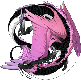2063481 350 - Cat Love Dragon (350x350), Png Download