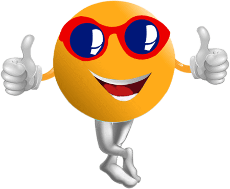 Man - Book With Thumbs Up (450x370), Png Download
