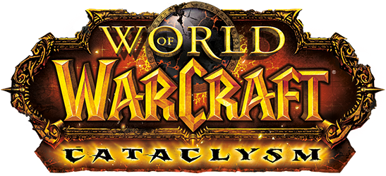 Cataclysmlogo - World Of Warcraft Cataclysm Logo (600x249), Png Download