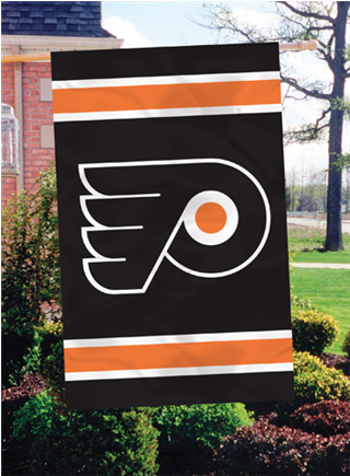 Philadelphia Flyers Applique Banner Flag - Nhl Pittsburgh Penguins Applique Banner Flag (434x434), Png Download