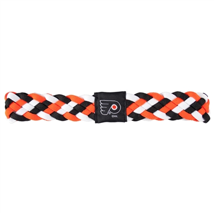 Philadelphia Flyers Braided Stretch Womens Headband - Little Earth Philadelphia Flyers Nhl Braided Head Band (700x1000), Png Download