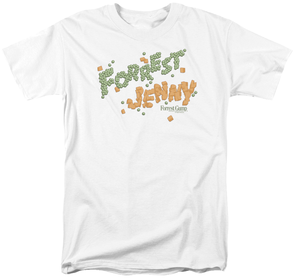 Peas And Carrots Forrest Gump T-shirt - Death Race 2000 T Shirt (996x940), Png Download