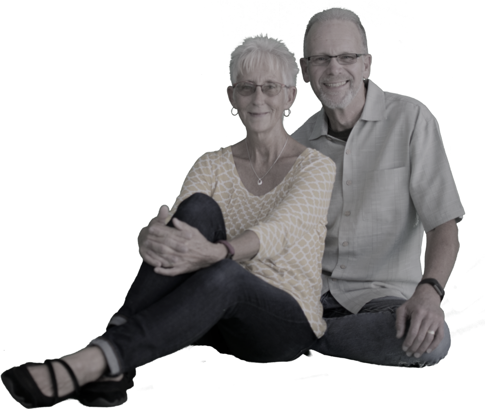 Lyn And Pastor (1000x855), Png Download