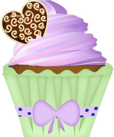 Cupcake Clipart Pink - Cake (640x480), Png Download