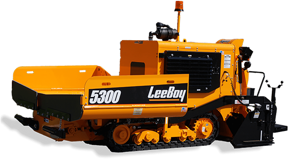 5300 - Lee Boy 5300 Paver (600x366), Png Download
