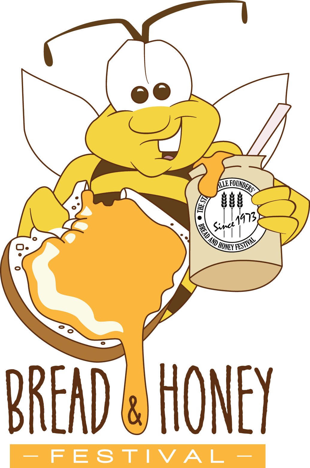 Breadhoneylogo - Bread And Honey Festival Streetsville 2018 (1035x1562), Png Download