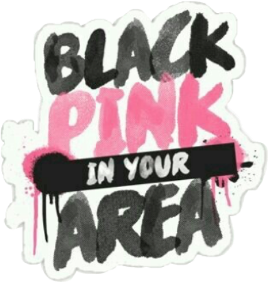 #sticker #png #tumblr #text #texture #films - Logo Transparent Black Pink (640x1136), Png Download