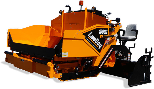 1000g - Leeboy 1000g Paver (600x366), Png Download