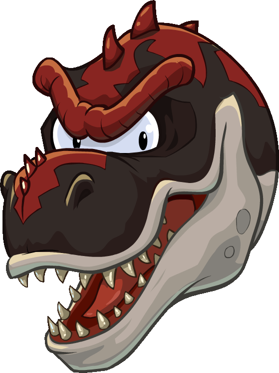 Dino - Club Penguin Dinosaur (559x746), Png Download