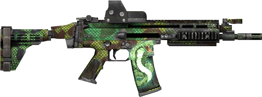 Acr Snake Weapon - Weapon (923x430), Png Download