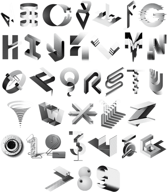 Grey Asphalt Font Letters - Letter (595x694), Png Download