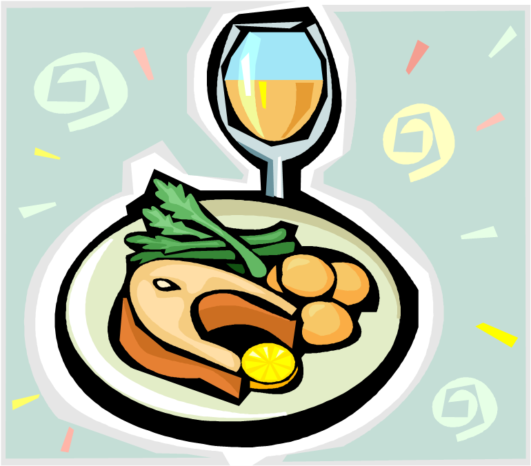 Dinner Clipart Free Images - Dinner Icon (770x676), Png Download