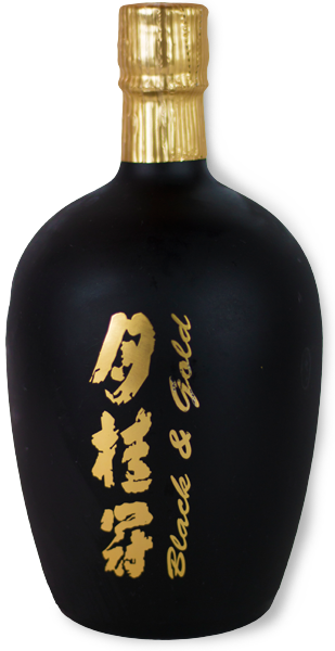 Asian Bistro Black And Gold Sake - Gekkeikan Black & Gold Sake - 750 Ml Bottle (309x600), Png Download