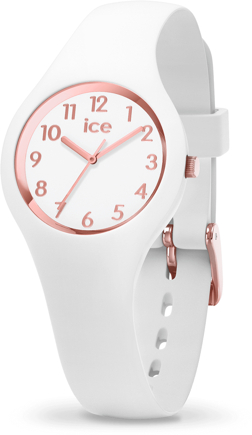 Ice Glam - White Rose-gold - Numbers - Ice-watch Ice Glam (1500x1500), Png Download