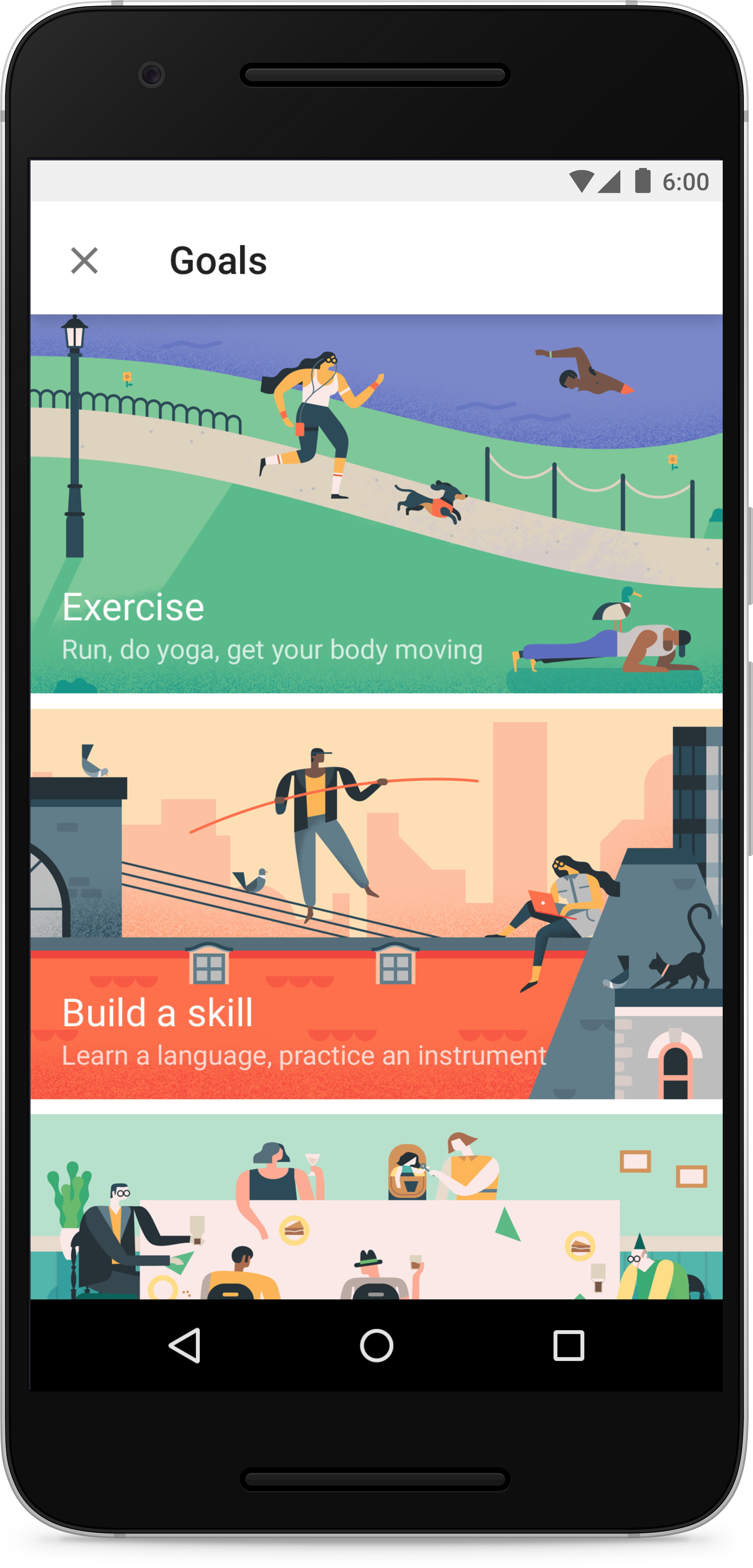 Google Wants To Help You Stop Procrastinating All The - Google Calendar Goals (3872x7116), Png Download
