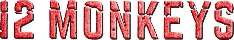 12 Monkeys Tv Logo Syfy - 12 Monkeys Syfy Logo (800x310), Png Download