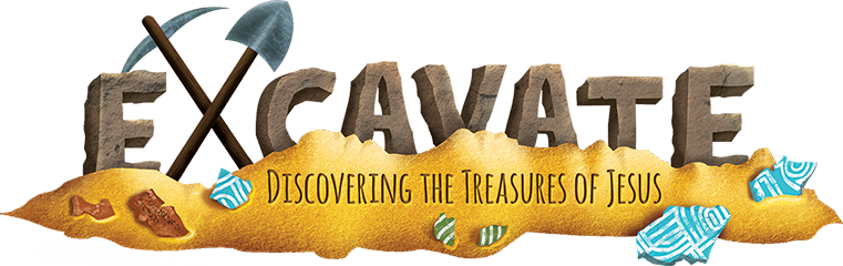 Logo - Excavate Vbs 2018 (761x240), Png Download