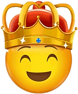 Report Abuse - Emoji King And Queen, free png image.