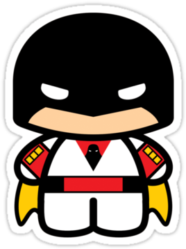 Superhero Space Ghost - Cartoon (375x360), Png Download