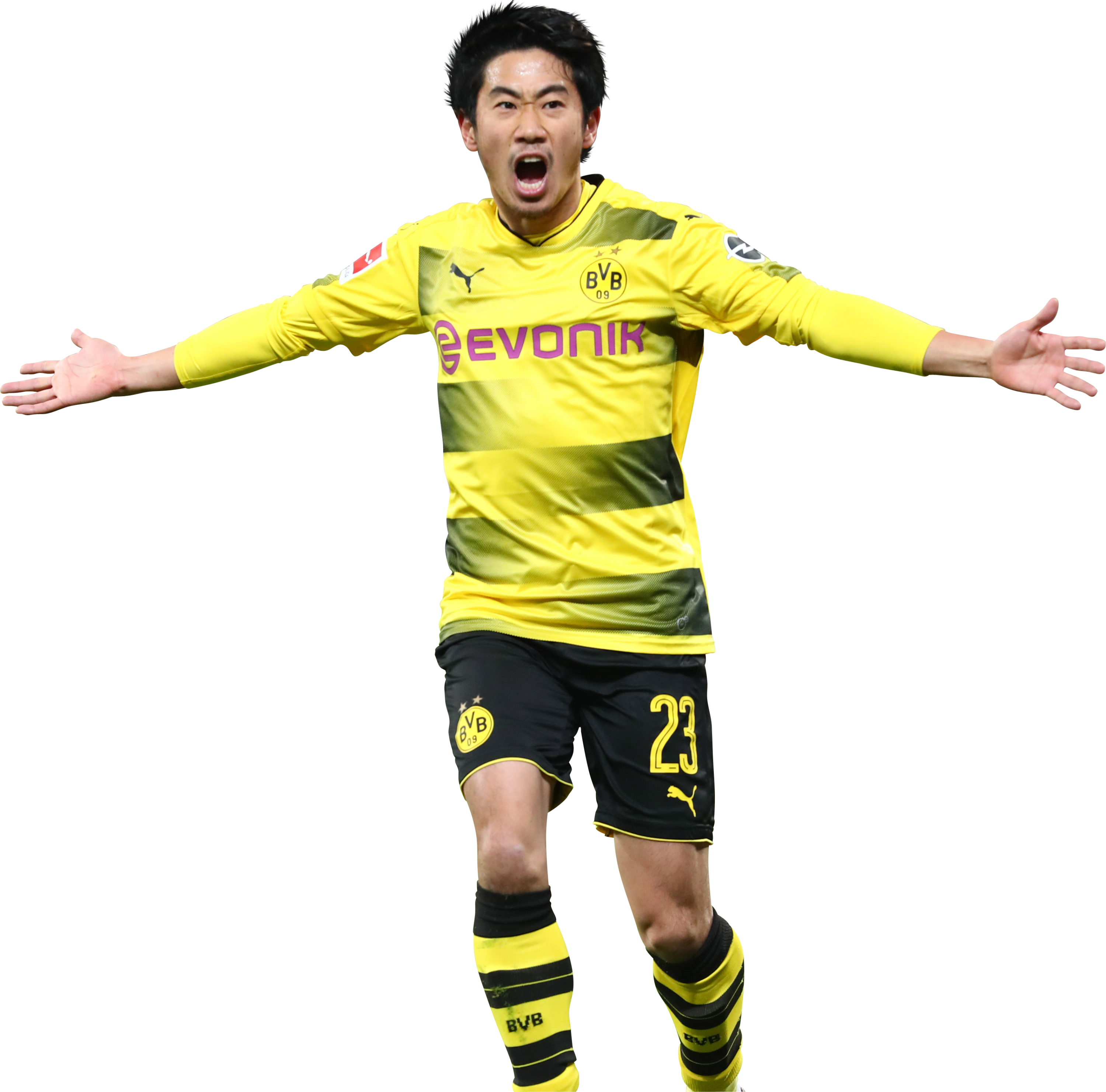 Shinji Kagawa Render - Shinji Kagawa Png 2018 (3000x2963), Png Download