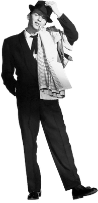 Frank Sinatra Standing - Frank Sinatra: 50 Of The Best (400x400), Png Download