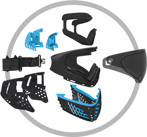 See Details - Virtue Vio Goggle Replacement Ear Pads (700x700), Png Download