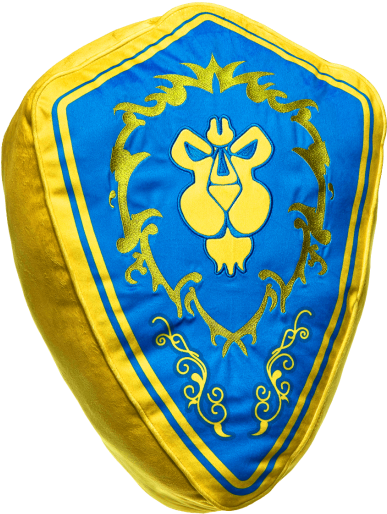 World Of Warcraft Faction Pillow - World Of Warcraft Alliance (550x550), Png Download