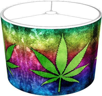 Pot Leaf - Pot Leaf Cube Ottoman (674x516), Png Download