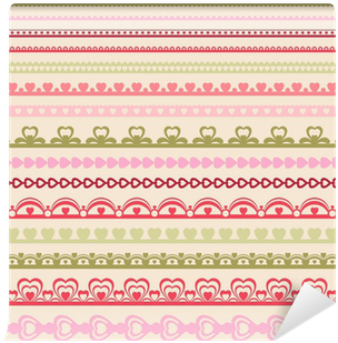 Set Of Hand Drawn Lace Paper Punch Borders - Motif (400x400), Png Download