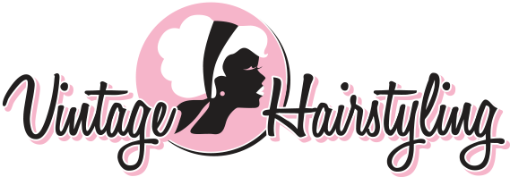 Vintage Hairstyling - Online Store - Stylish Lady Embroidery Design (600x213), Png Download