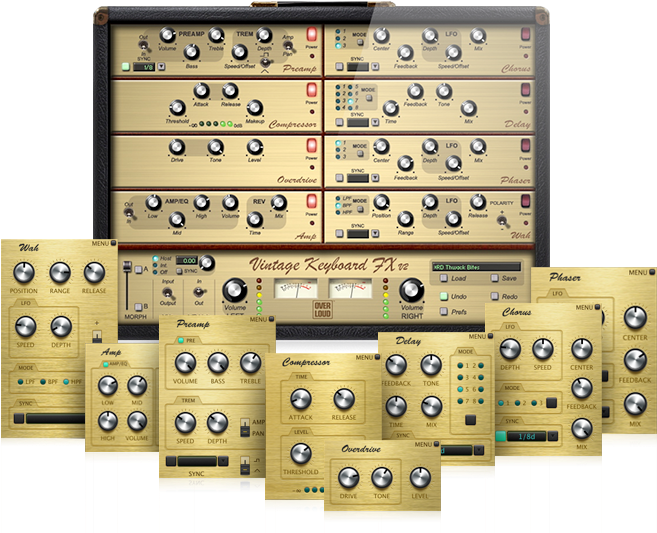 Overloud Vkfx Includes 8 Premium Quality Effect Processors - Cakewalk Overloud Vkfx Bundle (674x540), Png Download