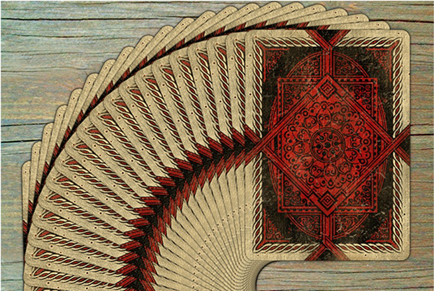 Bicycle Vintage Classic Playing Cards (740x416), Png Download