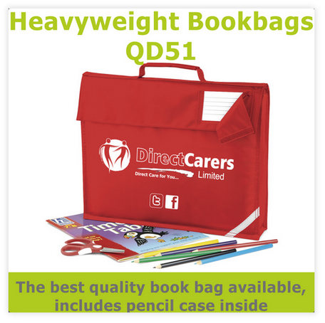 Heavyweight Qd51 Book Bag - Quadra Qd51 Junior Book Bag French Navy Colour: French (463x461), Png Download