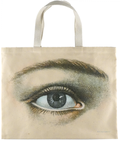 Eye Book Bag - Canvas (500x500), Png Download