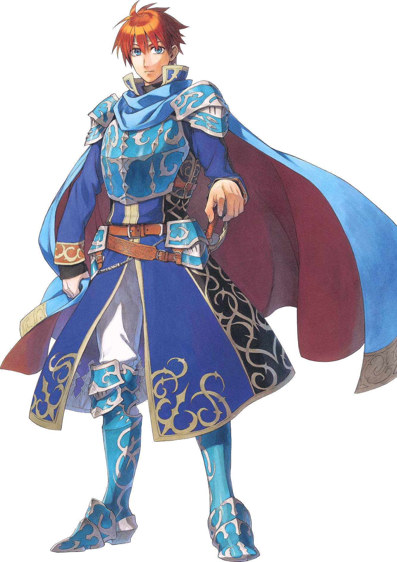 Esna Thicc Png Esna Thicc - Fire Emblem Eliwood (1333x1889), Png Download