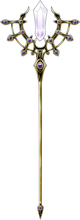 Staff Of The Pale Serpent - Epic Magic Staffs (279x750), Png Download
