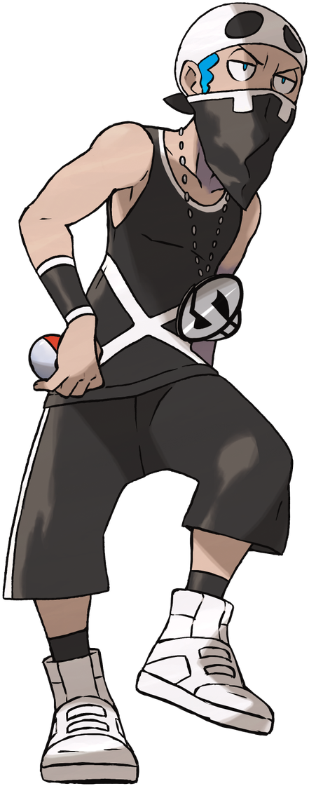 9155173 - Team Skull Pokemon (311x631), Png Download