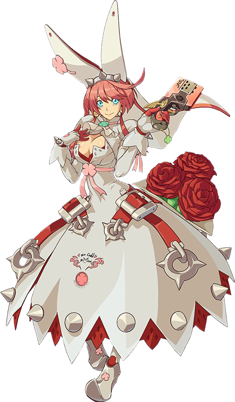 Elphelt Ggxrd Character Artwork - Elphelt Valentine (469x800), Png Download