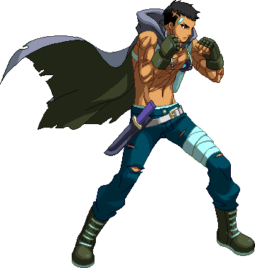Rock Howard Sol Badguy - Hibiki Kohaku Gif (359x378), Png Download