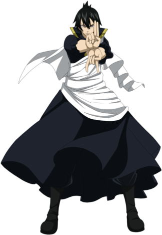 Zeref Dragneel-0 - Fairy Tail Zeref Png (333x479), Png Download
