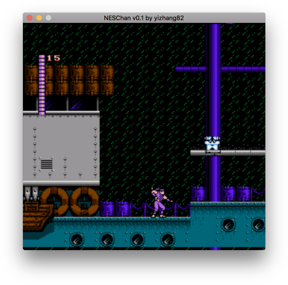 Neschan Mac Version - Shadow Of The Ninja Nes (1248x1228), Png Download