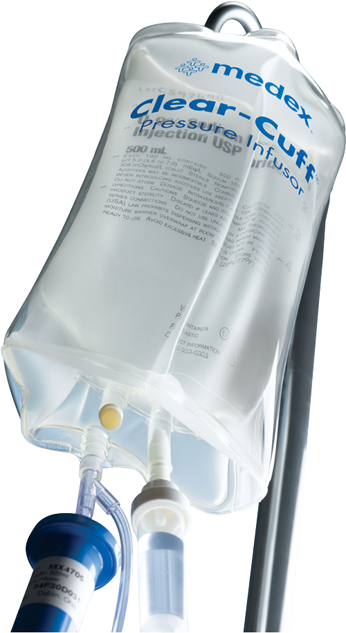Pressure Bag Clear Cuff (1000x1000), Png Download