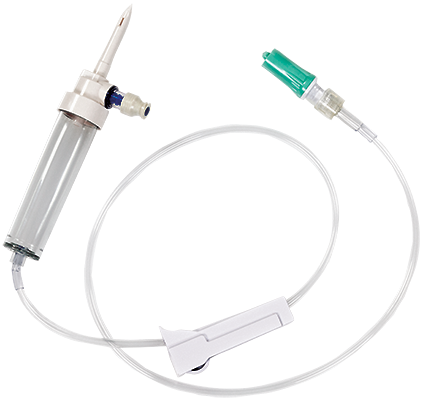 Secondary Vented Iv Tubing (423x400), Png Download
