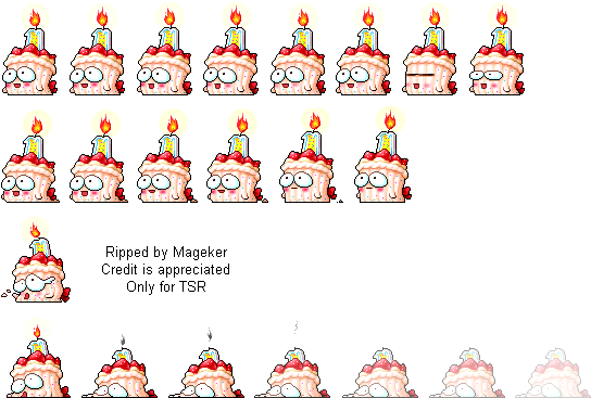 Cake Monster - Computer (564x380), Png Download
