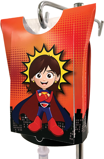 Iv Hero Hand - Cartoon (380x565), Png Download