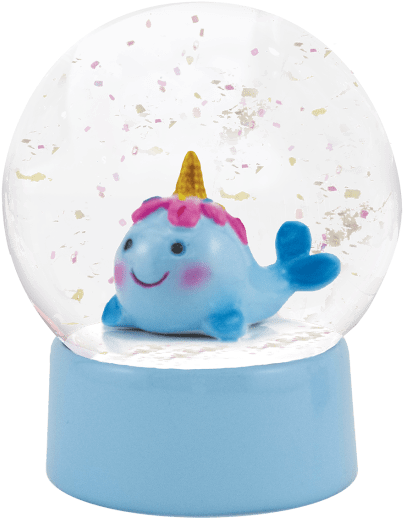 Picture Of Narwhal Snow Globe - Narwhal (550x550), Png Download
